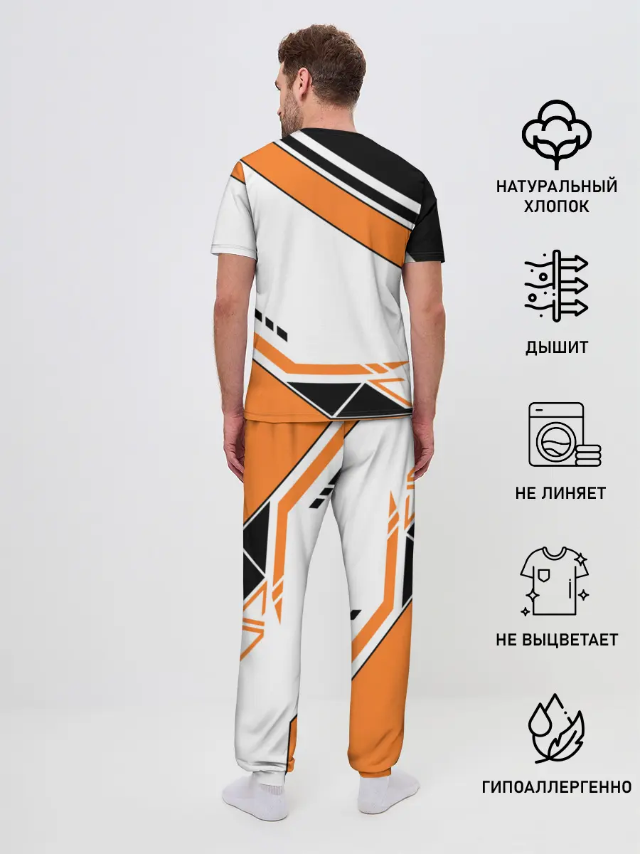 Мужская пижама с брюками / Cs Go Asiimov Style #1