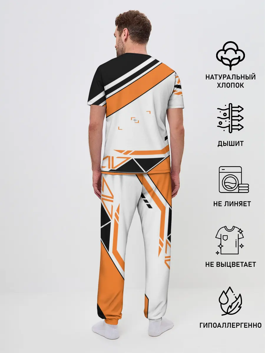 Мужская пижама с брюками / Cs Go Asiimov Style #2