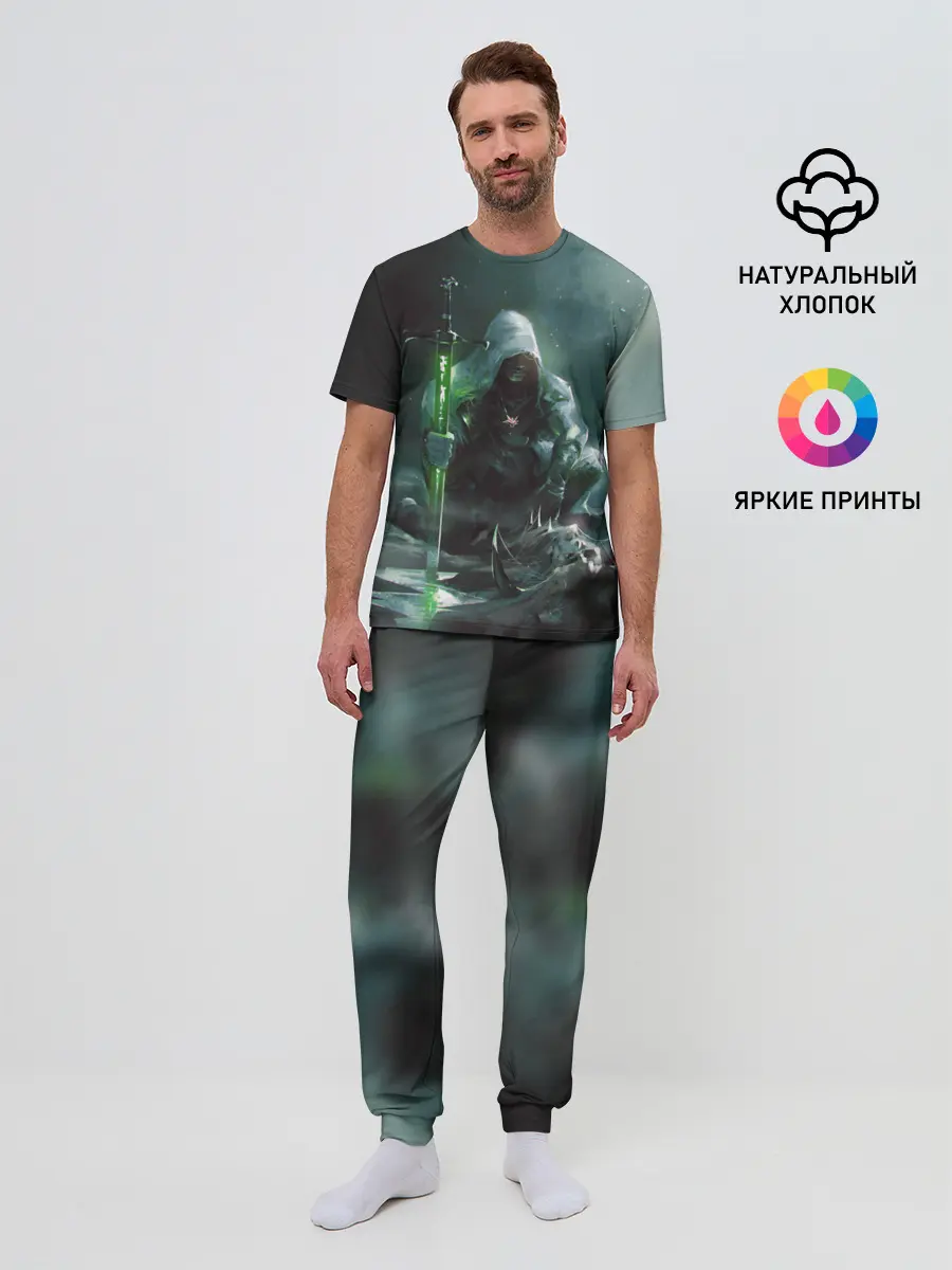 Мужская пижама с брюками / ВЕДЬМАК