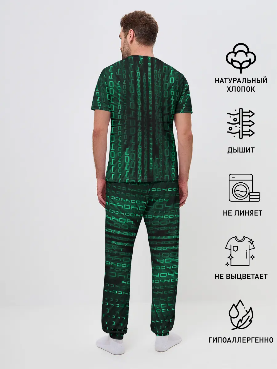 Мужская пижама с брюками / SpaceX