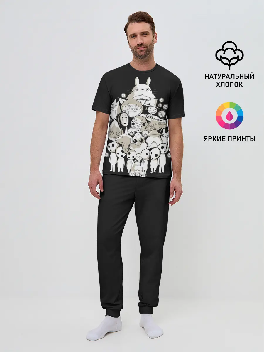 Мужская пижама с брюками / Totoro