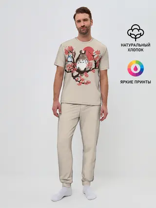 Мужская пижама с брюками / Totoro