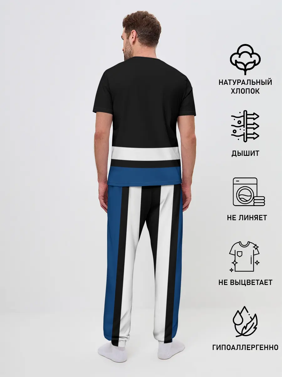 Мужская пижама с брюками / Торонто Мейпл Лифс