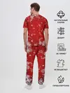 Мужская пижама с брюками / Новогодний Fortnite
