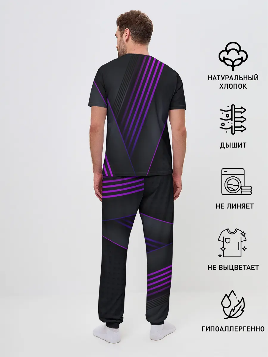 Мужская пижама с брюками / Mass Effect N7