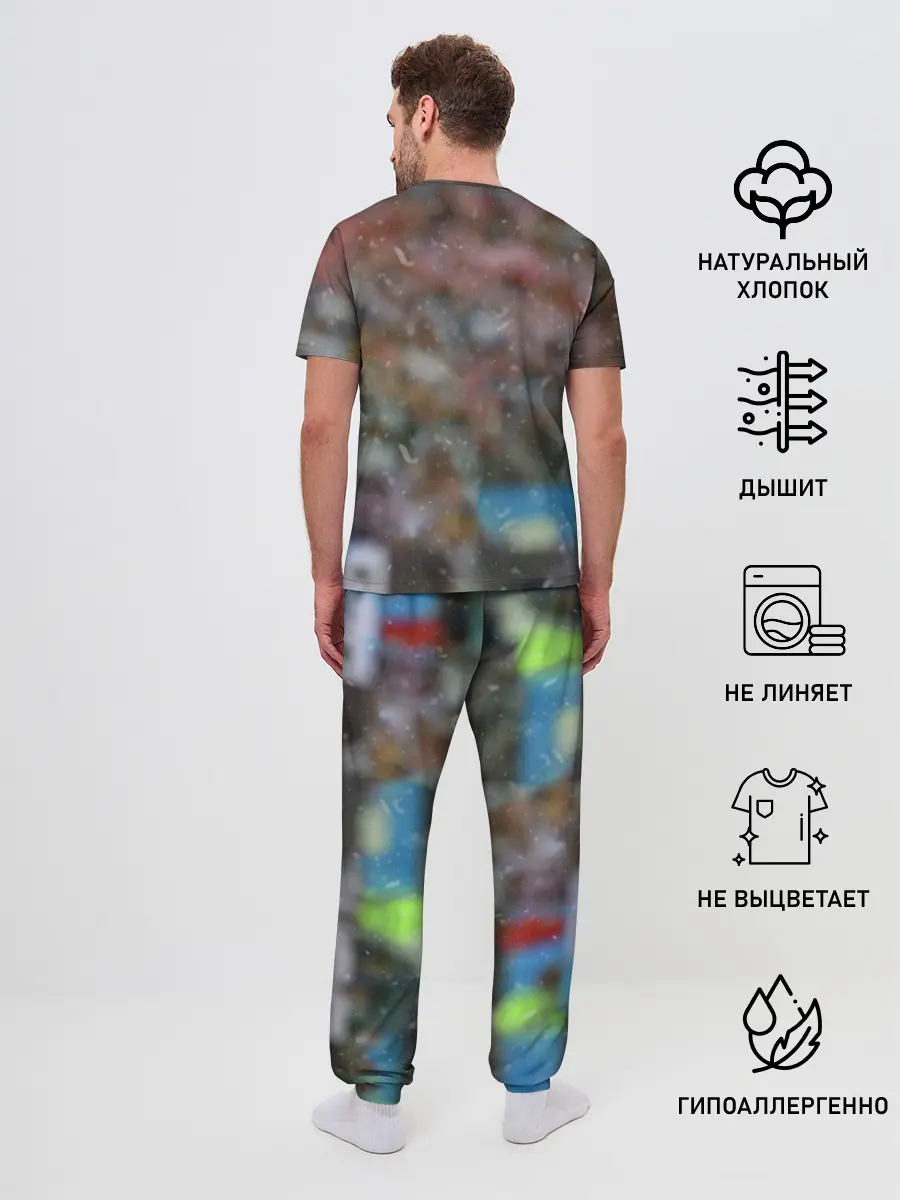 Мужская пижама с брюками / Месси Аргентина