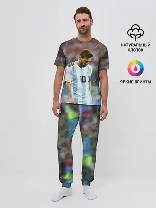 Мужская пижама с брюками / Месси Аргентина