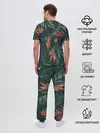 Мужская пижама с брюками / Тропический комуфляж