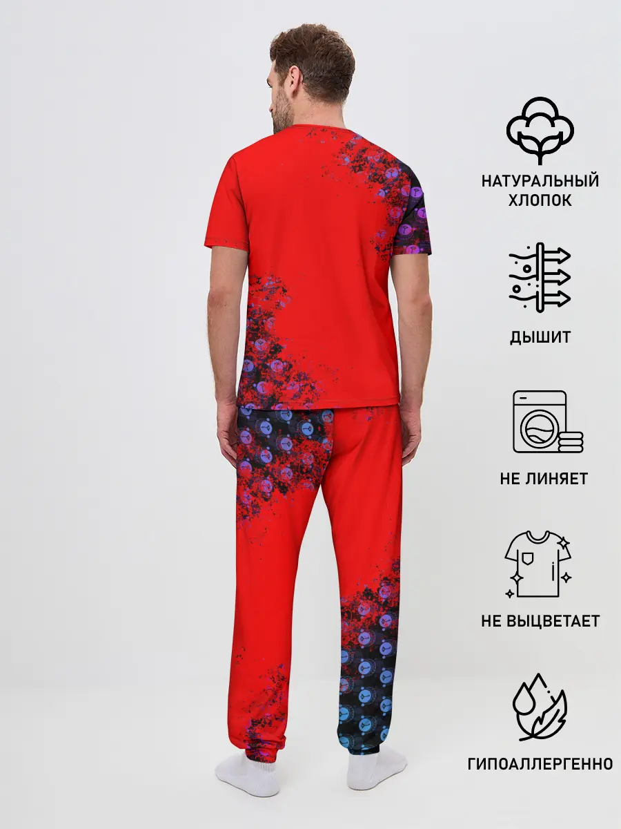 Мужская пижама с брюками / Hazbin Hotel Alastor