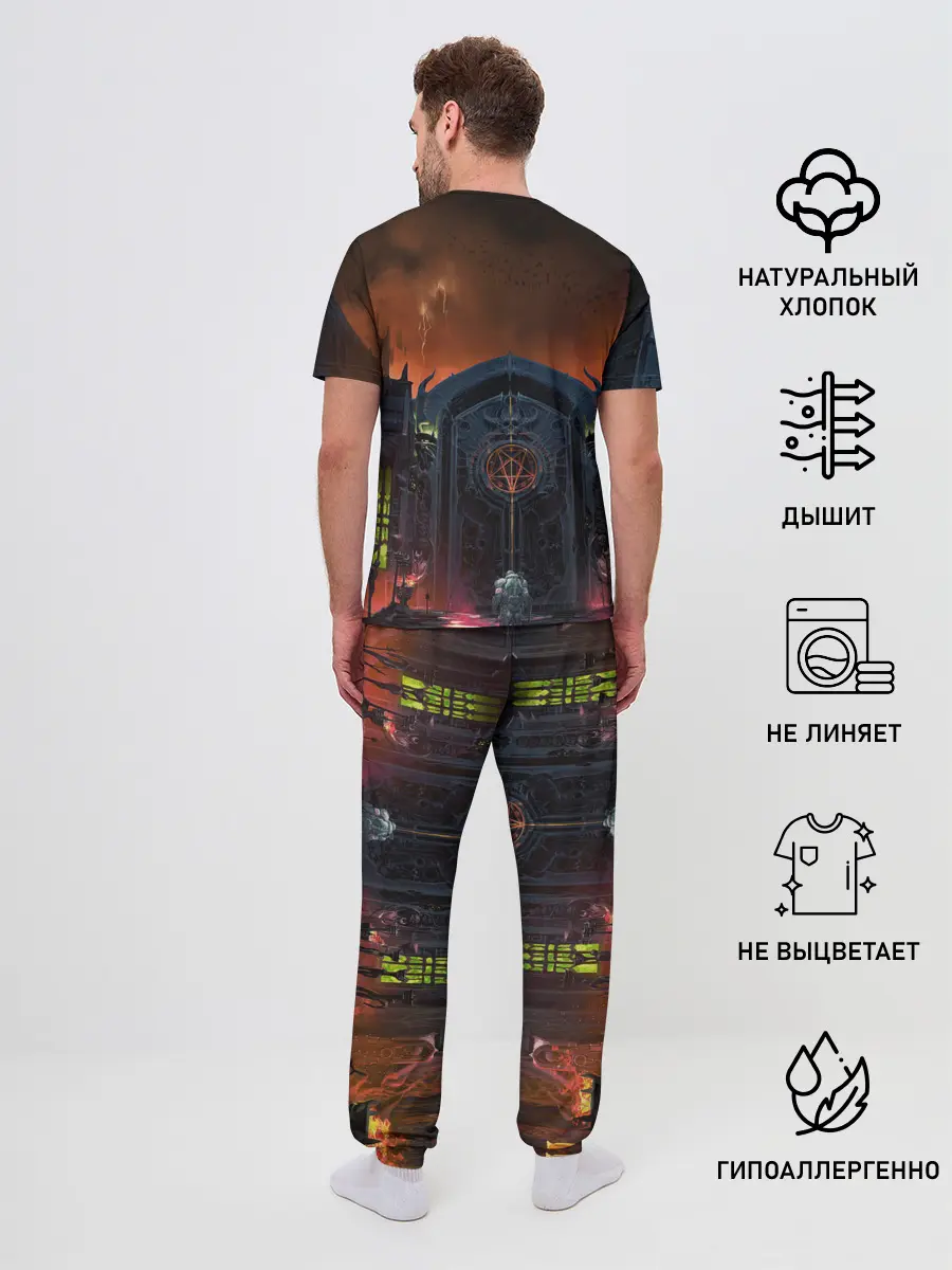 Мужская пижама с брюками / DOOM - Hellgate