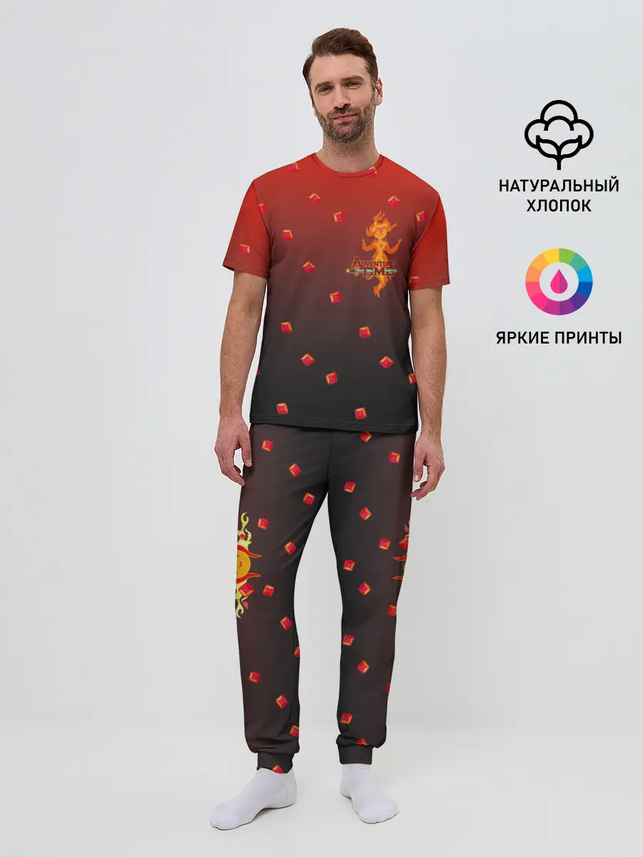 Мужская пижама с брюками / Flame Princess