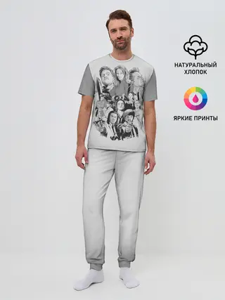 Мужская пижама с брюками / КВЕНТИН ТАРАНТИНО.
