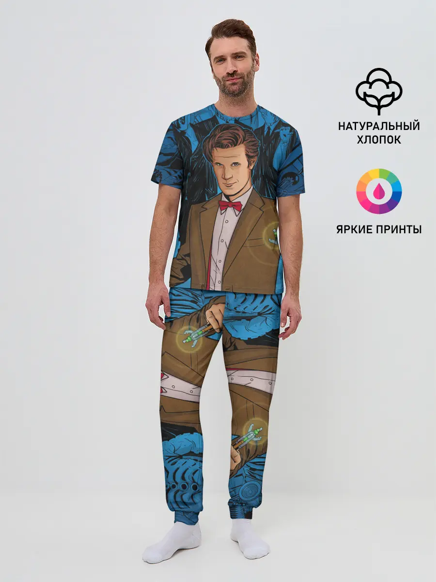 Мужская пижама с брюками / Доктор Кто