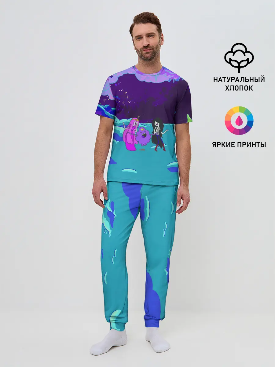 Мужская пижама с брюками / Princesses