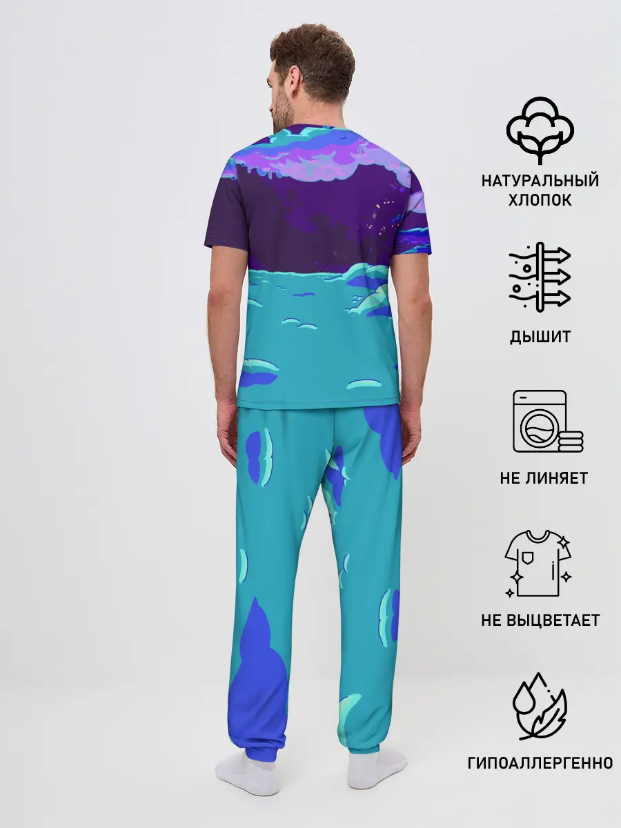 Мужская пижама с брюками / Princesses