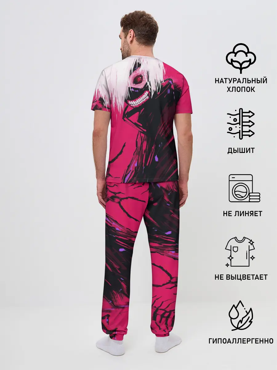 Мужская пижама с брюками / Токийский Гуль