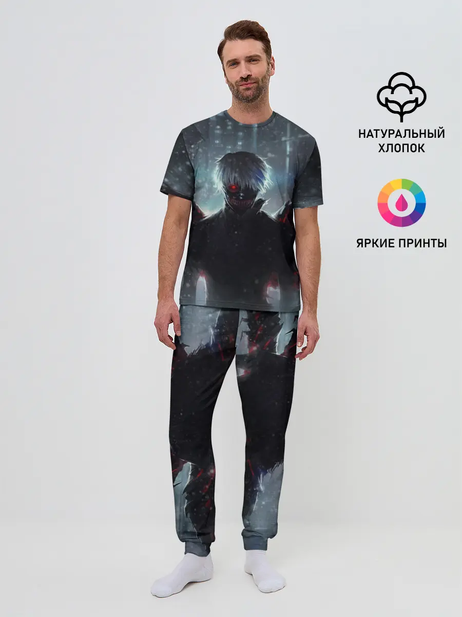 Мужская пижама с брюками / Токийский Гуль