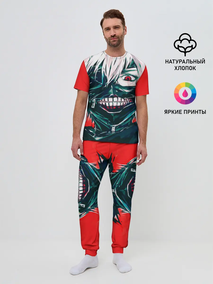 Мужская пижама с брюками / Токийский Гуль