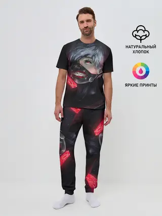 Мужская пижама с брюками / Токийский Гуль