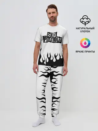 Мужская пижама с брюками / Sex Pistols