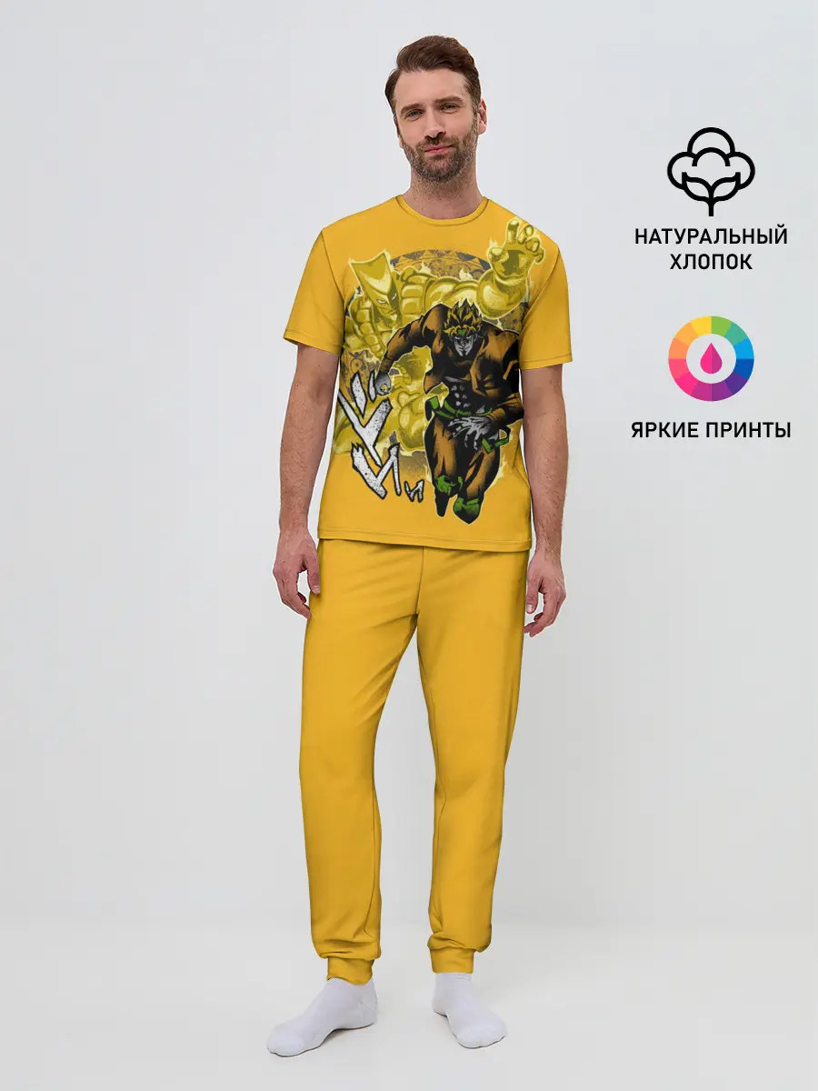 Мужская пижама с брюками / Приключения ДжоДжо