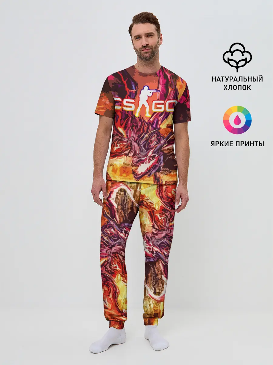 Мужская пижама с брюками / CS GO