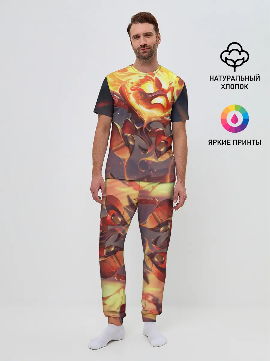 Мужская пижама с брюками / League Of Legends