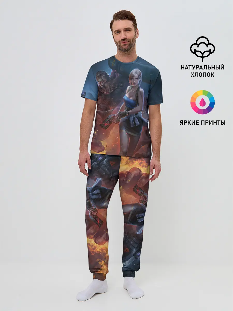 Мужская пижама с брюками / RESIDENT EVIL | ОБИТЕЛЬ ЗЛА