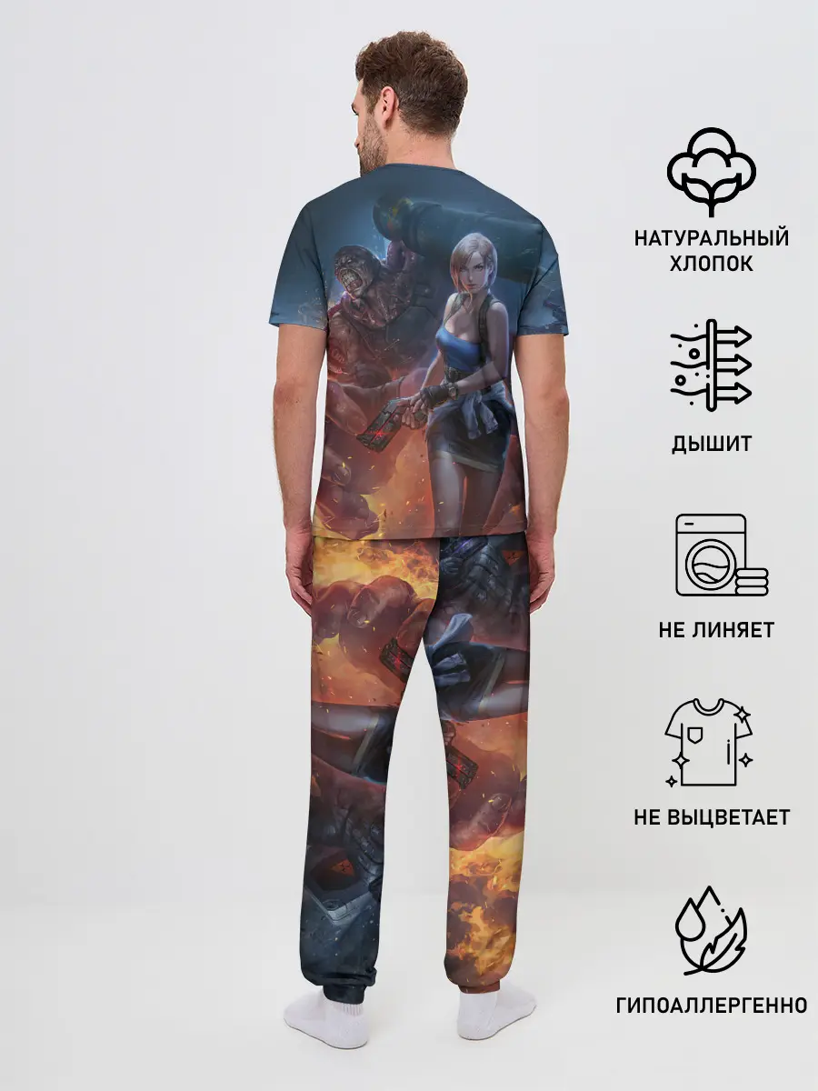 Мужская пижама с брюками / RESIDENT EVIL | ОБИТЕЛЬ ЗЛА