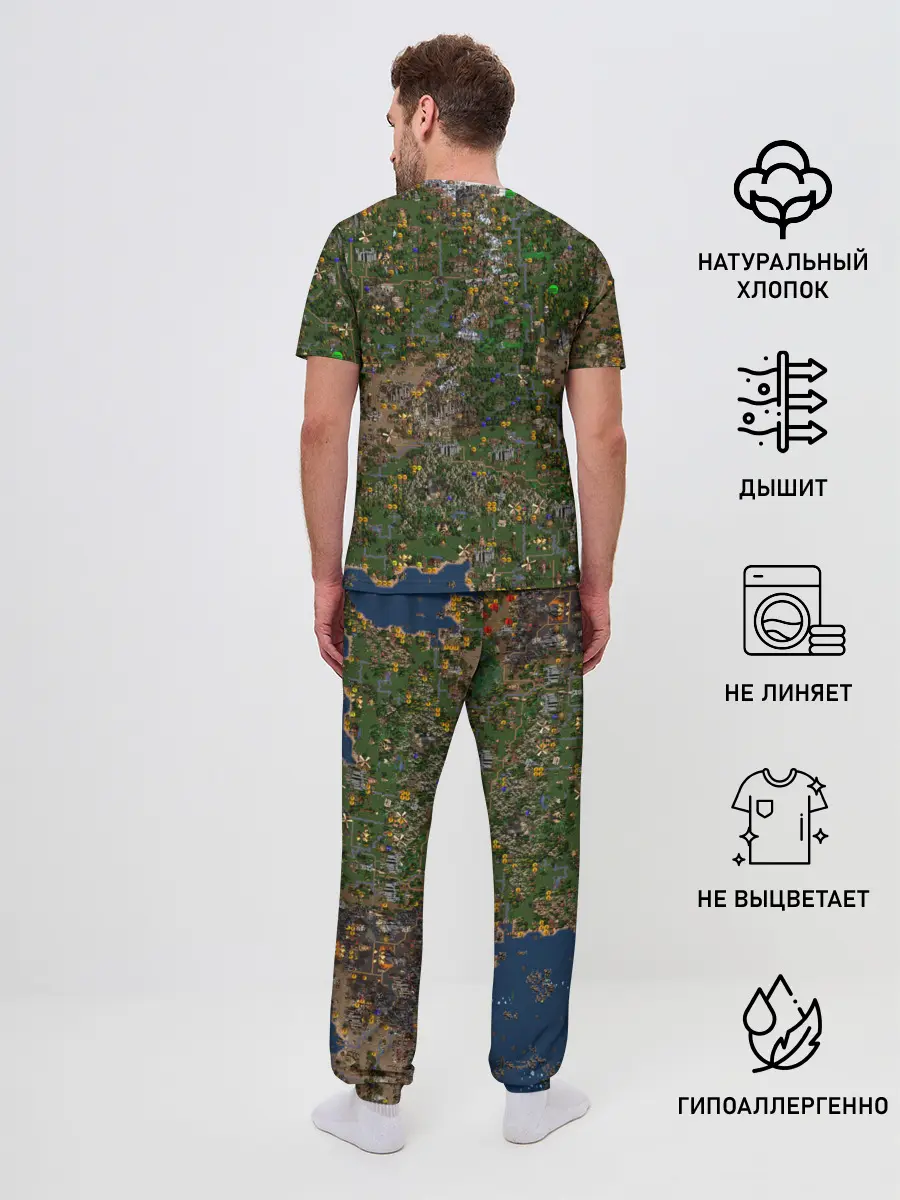 Мужская пижама с брюками / Карта в Heroes 3