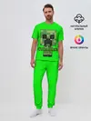 Мужская пижама с брюками / MINECRAFT CREEPER