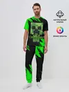 Мужская пижама с брюками / MINECRAFT CREEPER