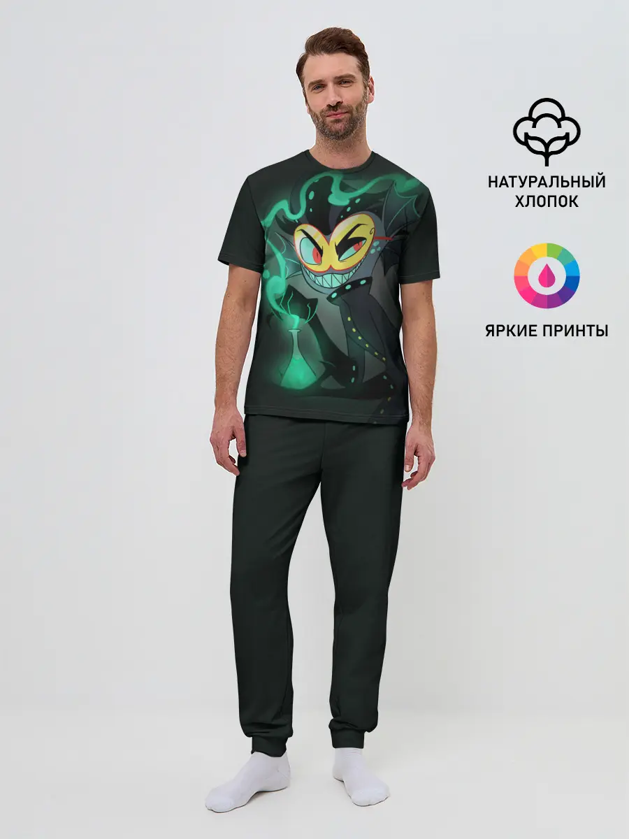 Мужская пижама с брюками / Отель Хазбин