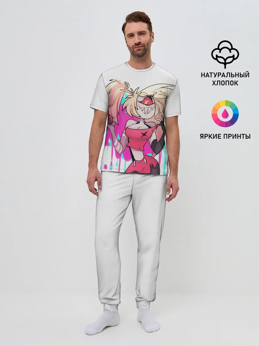 Мужская пижама с брюками / Отель Хазбин