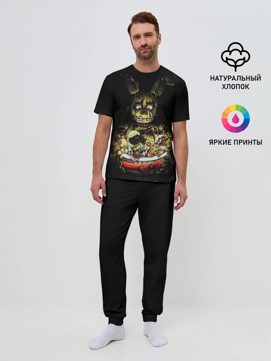 Мужская пижама с брюками / Five Nights At Freddys