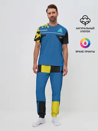 Мужская пижама с брюками / Detroit:become