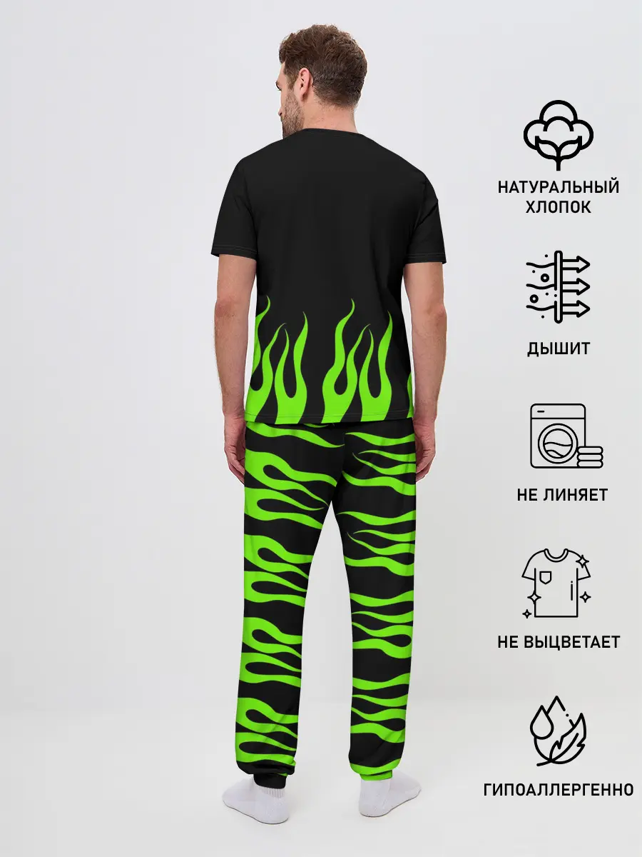 Мужская пижама с брюками / billie eilish