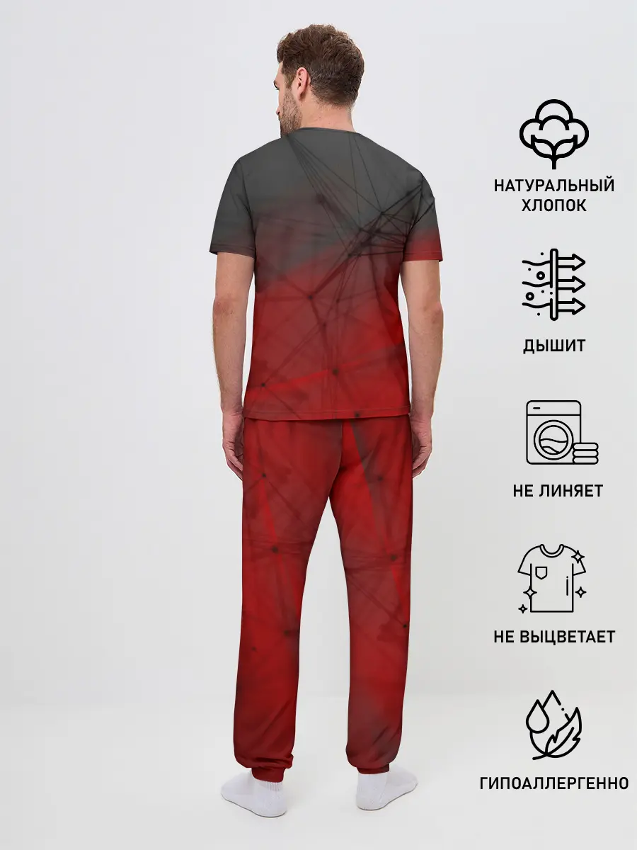 Мужская пижама с брюками / Конор