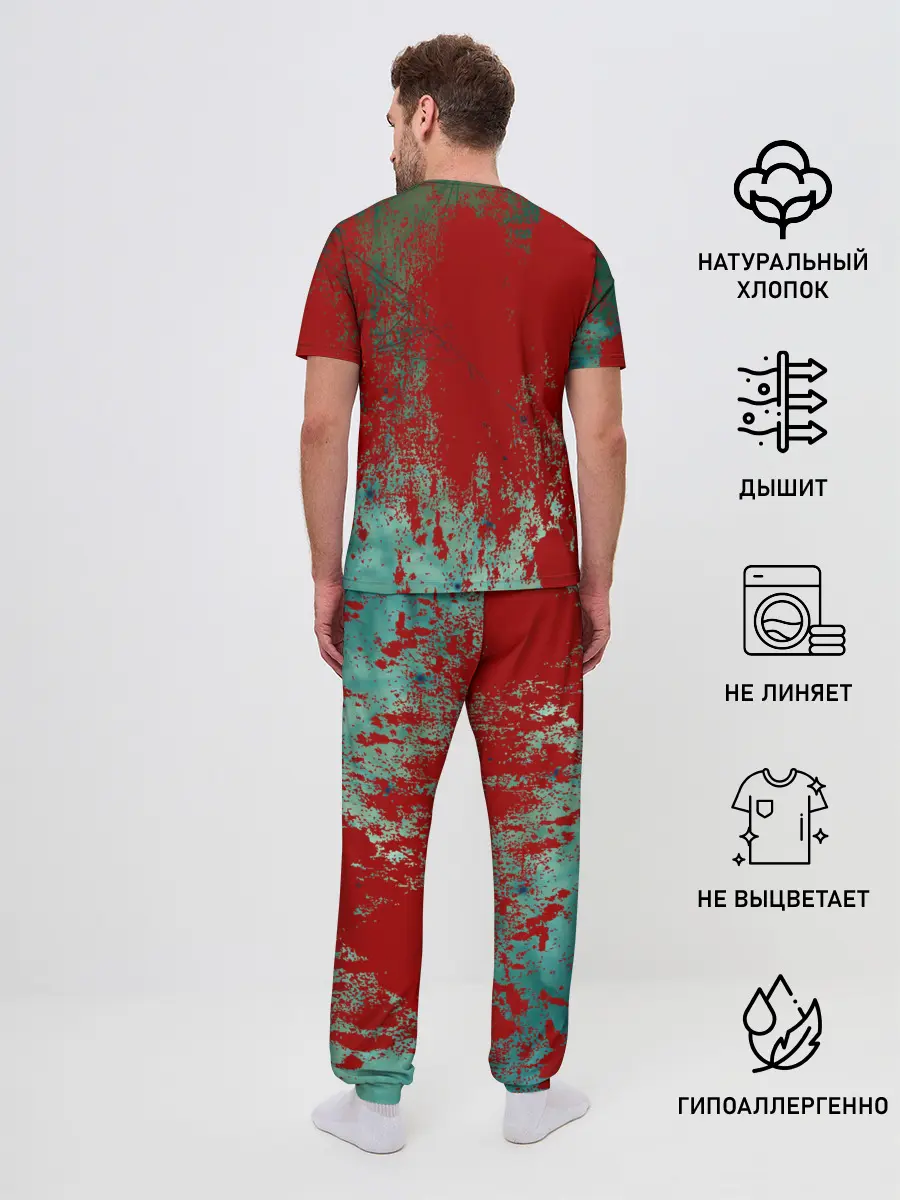 Мужская пижама с брюками / five finger death punch