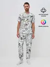 Мужская пижама с брюками / МЕМЫ