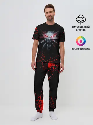 Мужская пижама с брюками / ВЕДЬМАК / THE WITCHER / ГЕРАЛЬТ