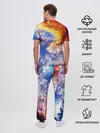 Мужская пижама с брюками / Краски