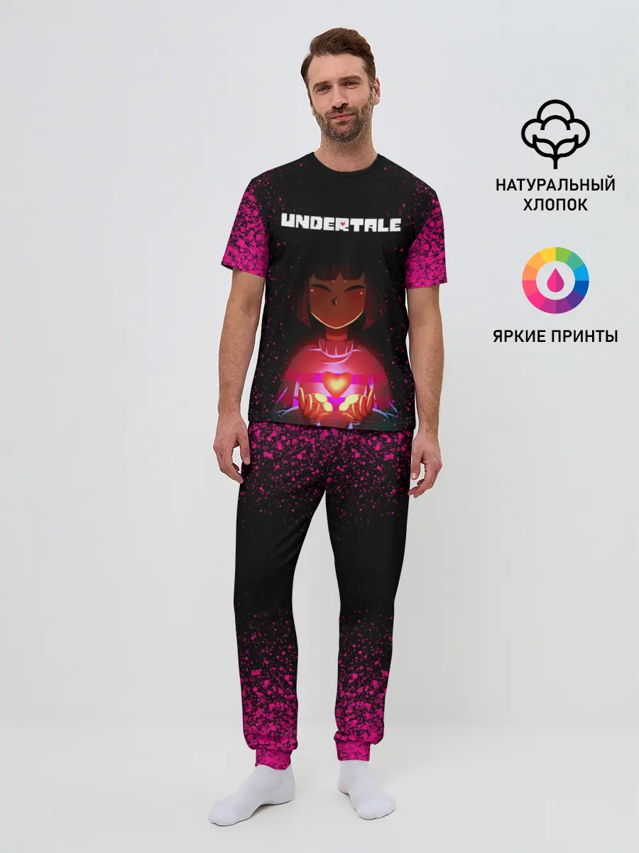 Мужская пижама с брюками / UNDERTALE FRISK