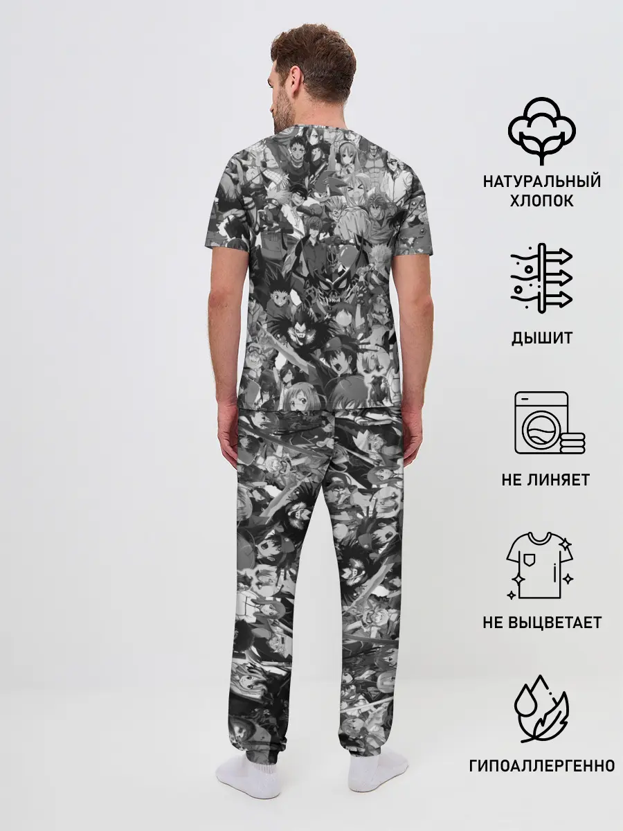 Мужская пижама с брюками / ANIME HEROES