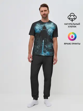 Мужская пижама с брюками / Ктулху