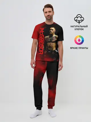 Мужская пижама с брюками / Конор МакГрегор