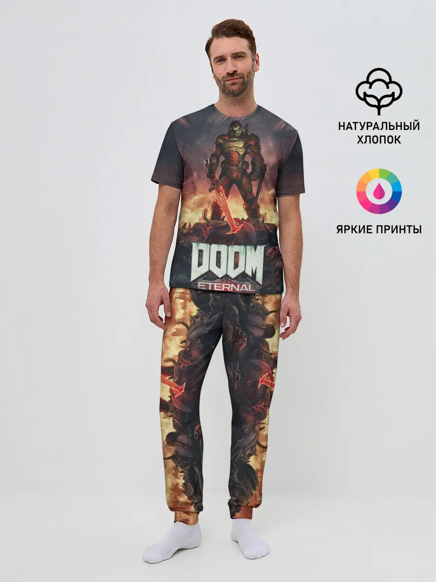 Мужская пижама с брюками / DOOM ETERNAL