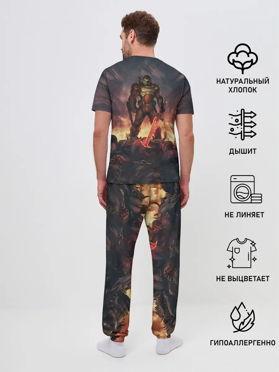 Мужская пижама с брюками / DOOM ETERNAL