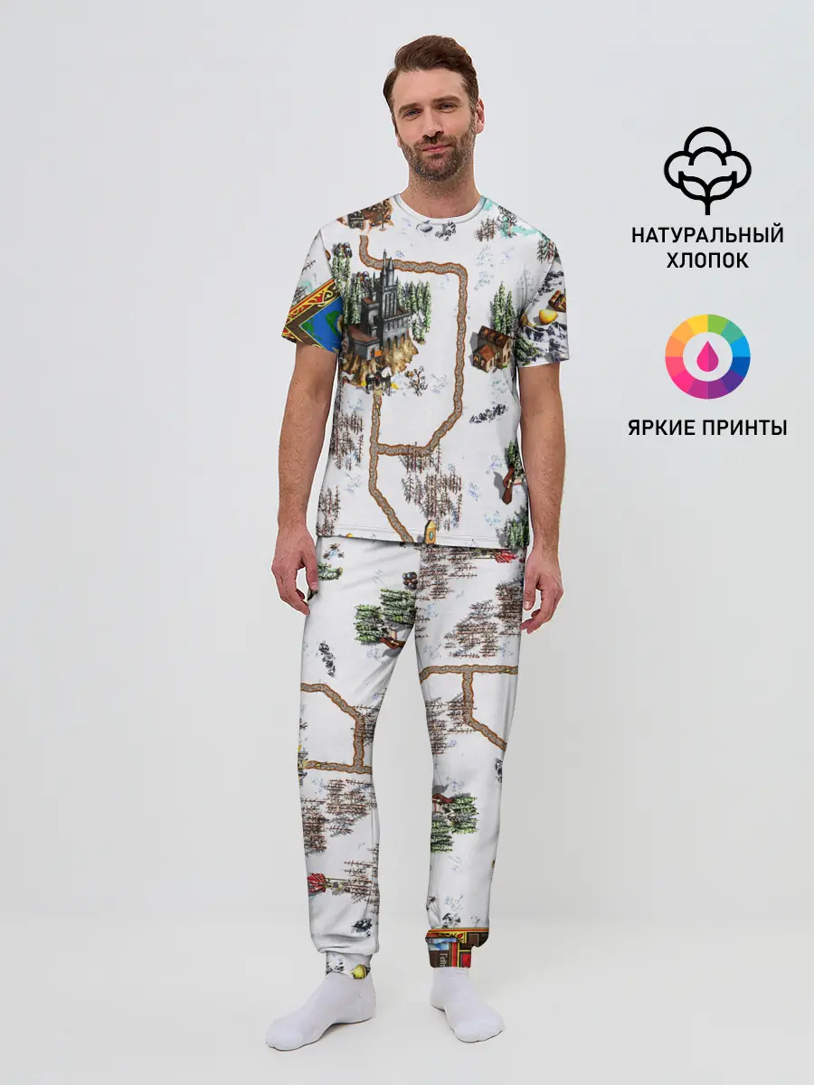 Мужская пижама с брюками / Heroes of Might and Magic