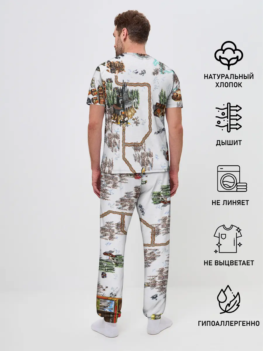 Мужская пижама с брюками / Heroes of Might and Magic